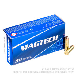 50 Rounds of .38 Special Ammo by Magtech - 130gr FMJ