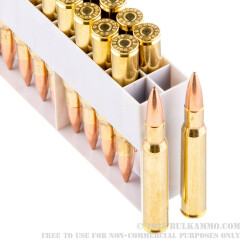 20 Rounds of 30-06 Springfield Ammo by Sellier & Bellot - 168gr HPBT