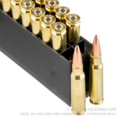 20 Rounds of .308 Win Ammo by Hornady - 178gr HPBT Match