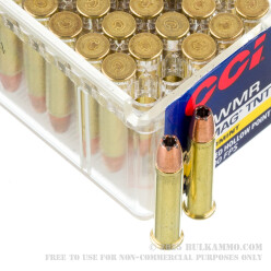 500 Rounds of .22 WMR Ammo by CCI Maxi-Mag TNT - 30gr JHP