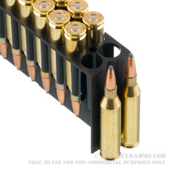 20 Rounds of .243 Win Ammo by Fiocchi - 100 gr PSP