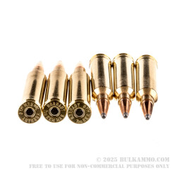 20 Rounds of 7mm Rem Mag Ammo by Hornady American Whitetail- 139gr SP