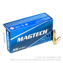 1000 Rounds of .38 Special Ammo by Magtech - 125gr FMJ FN