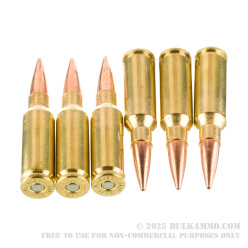 20 Rounds of 6.5 Grendel Ammo by Barnes Precision Match - 120gr OTM BT