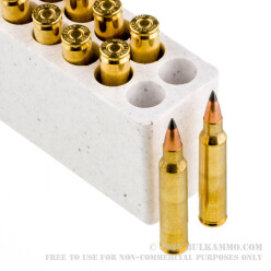 200 Rounds of .223 Rem Ammo by Winchester Varmint X - 40gr Polymer Tipped