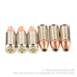 25 Rounds of 9mm Ammo by Fiocchi - 115gr JHP