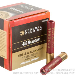 200 Rounds of .410 Ammo by Federal -  000 Buck