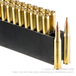 200 Rounds of .270 Win Ammo by Hornady American Whitetail - 130gr InterLock