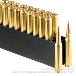 20 Rounds of .338 Lapua Ammo by Hornady - 285gr HPBT