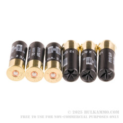 10 Rounds of 12ga Ammo by Hornady BLACK - 00 Buck