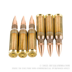 20 Rounds of .308 Win Ammo by GGG - 147gr FMJ