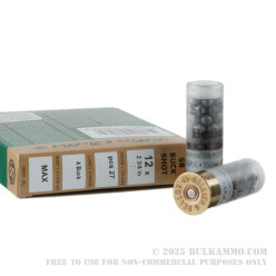 10 Rounds of 12ga Ammo by Sellier & Bellot - 1 1/4 ounce #4 Buck