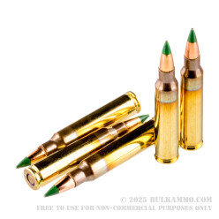 20 Rounds of 5.56x45 Ammo by PMC - 62gr FMJ XM855