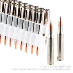 20 Rounds of .270 Win Ammo by Federal - 130gr TSX