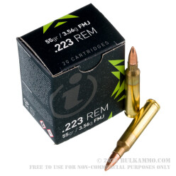 1000 Rounds of .223 Ammo by Igman - 55gr FMJ