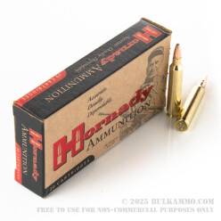 20 Rounds of .204 Ruger Ammo by Hornady - 40gr SP