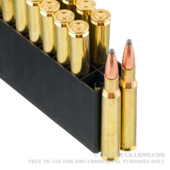 20 Rounds of 30-06 Springfield Ammo by Aguila - 150gr SP