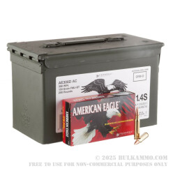 200 Rounds of .308 Win Ammo by Federal American Eagle - 150gr FMJBT