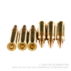 50 Rounds of 5.56x45 Ammo by Magtech - 55gr FMJ M193