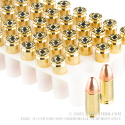 50 Rounds of 9mm Ammo by Federal Ultra - 115gr FMJ