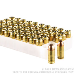 50 Rounds of .40 S&W Ammo by Speer - 180gr TMJ