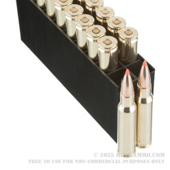 20 Rounds of .308 Win Ammo by Hornady Superformance - 150gr GMX