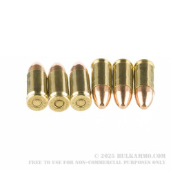 50 Rounds of 9mm Ammo by Magtech Clean Range - 124gr FEB 