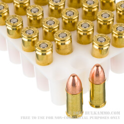 50 Rounds of 9mm Ammo by Speer Lawman - 115gr TMJ