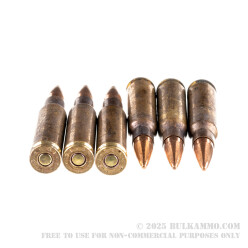 *Tarnished* 500 Rounds of 7.62x51mm Ammo by Lake City - 149 Grain FMJBT M80