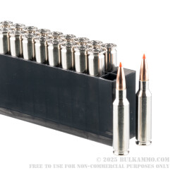 20 Rounds of 6.5mm Creedmoor Ammo by Hornady Outfitter - 120gr GMX