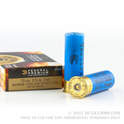 5 Rounds of 12ga Ammo by Federal - 1 ounce Slug