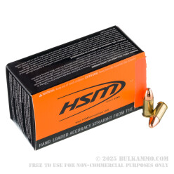 50 Rounds of Remanufactured 9mm Ammo by Hunting Shack - 115gr TMJ