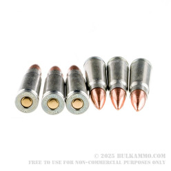 20 Rounds of 7.62x39mm Ammo by Silver Bear - 123gr FMJ