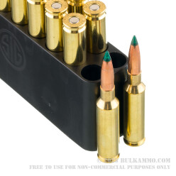 20 Rounds of 6.5 Creedmoor Ammo by Sig Sauer Elite Series - 130gr Controlled Expansion Tip