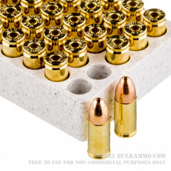 500  Rounds of 9mm Ammo by Winchester - 124gr FMJ