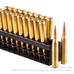 20 Rounds of 25-06 Remington Ammo by Remington - 120gr PSP