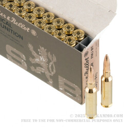 500 Rounds of 6.5 mm Creedmoor Ammo by Sellier & Bellot - 140gr FMJBT