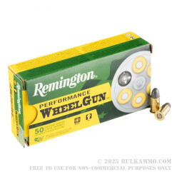 500  Rounds of .32S&W  Ammo by Remington Performance WheelGun - 88gr LRN