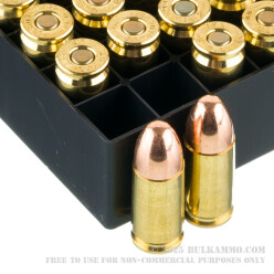 1000 Rounds of 9mm Ammo by Fiocchi - 115gr FMJ