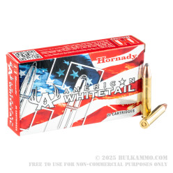 20 Rounds of .350 Legend Ammo by Hornady American Whitetail - 170gr InterLock