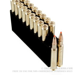 20 Rounds of 30-06 Springfield Ammo by Hornady Superformance - 165gr GMX