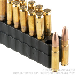 20 Rounds of .300 AAC Blackout Ammo by SinterFire - 110gr Lead-Free Frangible