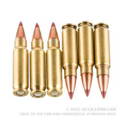 500 Rounds of 5.7x28mm Ammo by Fiocchi - 35gr Jacketed Frangible