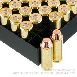 50 Rounds of .45 Long-Colt Ammo by Fiocchi - 255gr CMJ