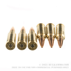 200 Rounds of 6.5 Grendel Ammo by Hornady Frontier - 123gr FMJ