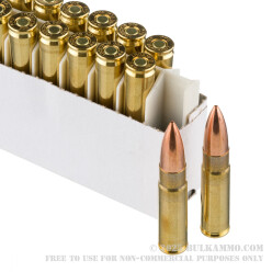 1000 Rounds of .300 AAC Blackout Ammo by Prvi Partizan - 125gr FMJ