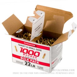 2000 Rounds of .22 LR Ammo by Winchester USA - 36gr CPHP
