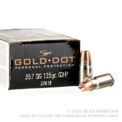 20 Rounds of .357 SIG Ammo by Speer - 125gr HP