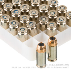 50 Rounds of .40 S&W Ammo by Federal - 180gr HST JHP