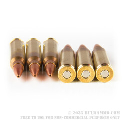 20 Rounds of .223 Ammo by DPX Ammunition - 62gr Solid Copper Hollow Point